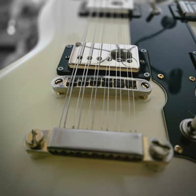 Ibanez 2402DX-WH Double Cutaway Double Neck 1974 - 1977 - White Bild 8