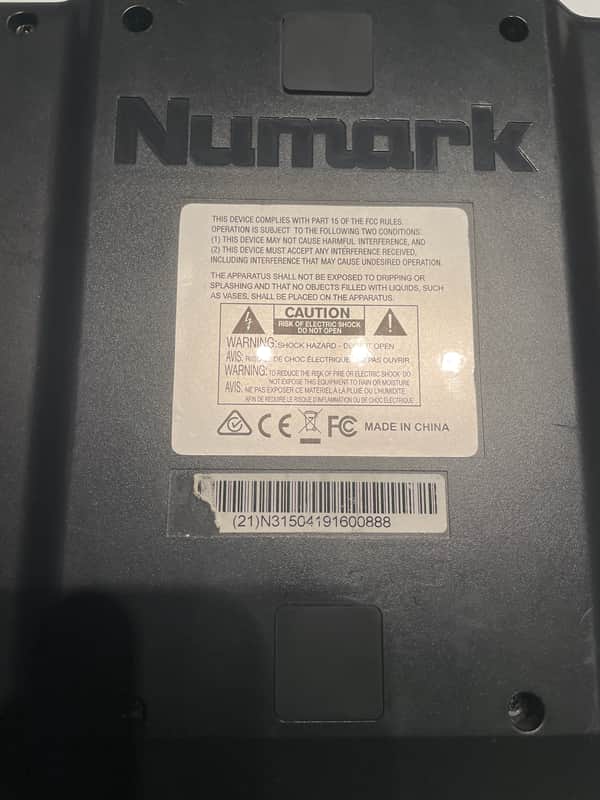 Numark Mixtrack 3 USB DJ Controller 2-Deck MIDI Controller w/ Cable image 1