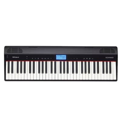Roland GO:PIANO 61-key Digital Piano Keyboard with Integrated Bluetooth Speakers (GO-61P) image 1