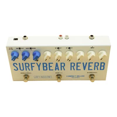 Surfy Industries SurfyBear Compact Deluxe V1.0 Reverb Pedal image 3