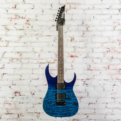 Ibanez GIO GRG120QASP Electric Guitar - Blue Gradiation image 2