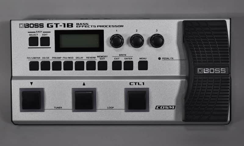 Boss GT-1B Multi Effect Bass Processor Effect Pedal image 1