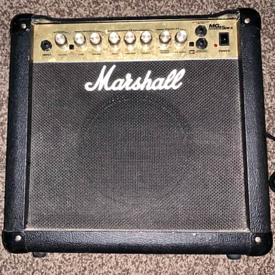Marshall MG MG15DFX 2-Channel 15-Watt 1x8" Solid State Guitar Combo 2004 - 2008 - Black image 1