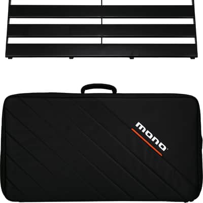MONO Rail Large Pedalboard, 32" x 16.7" w/ Stealth Pro Accessory Case image 1
