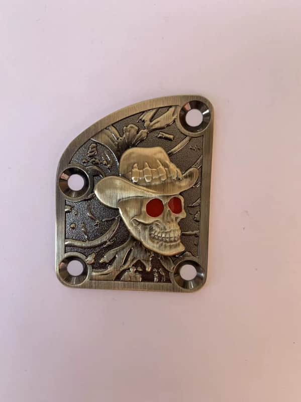 Vintage Neck Plate Luxury Art Collection - Neck Joint Plate w/ Screws image 1
