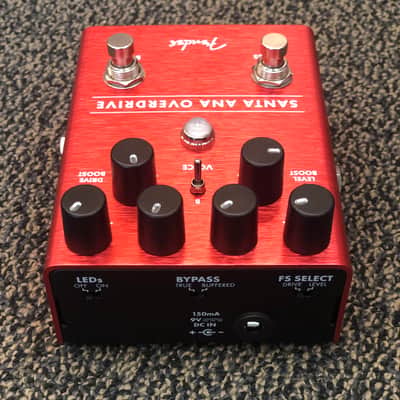 Fender Santa Ana Overdrive 2018 - Present - Red image 3