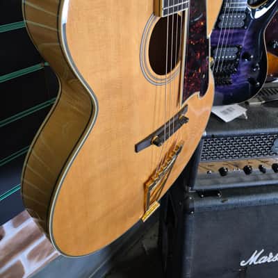 D’Angelico Excel 63 Natural Tint Archtop Electro-Acoustic Guitar image 3