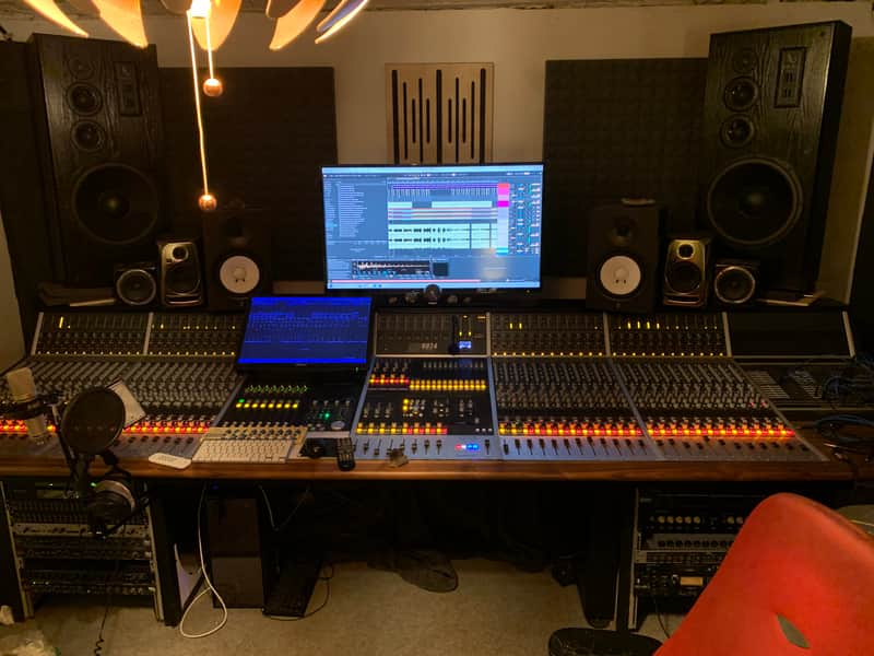Custom Audient ASP8024 w analog automation and patchbay image 1