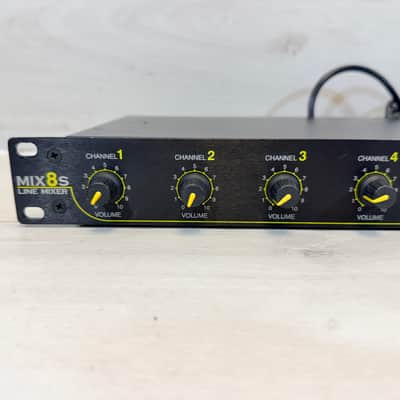Whirlwind Mix 8S Eight Channel Line Mixer Rackmount Mixer 1990's-2000's image 2