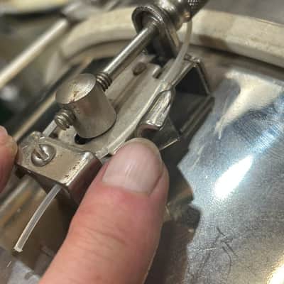 Kent 5X14" Student Model snare drum (TDG-SD-4166) 60's - Nickel Plated image 10