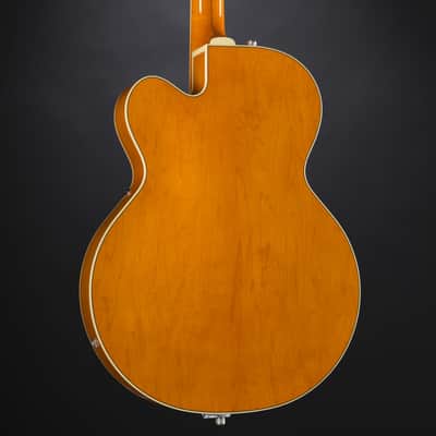 Gretsch G6120T-59 Vintage Select Chet Atkins Vintage Orange Stain Lacquer - Semi Acoustic Custom Guitar image 4