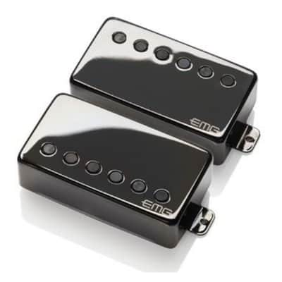 EMG JH James Hetfield "Het" Humbucker Pickup Set, Black Chrome - EMG-JH SET image 2