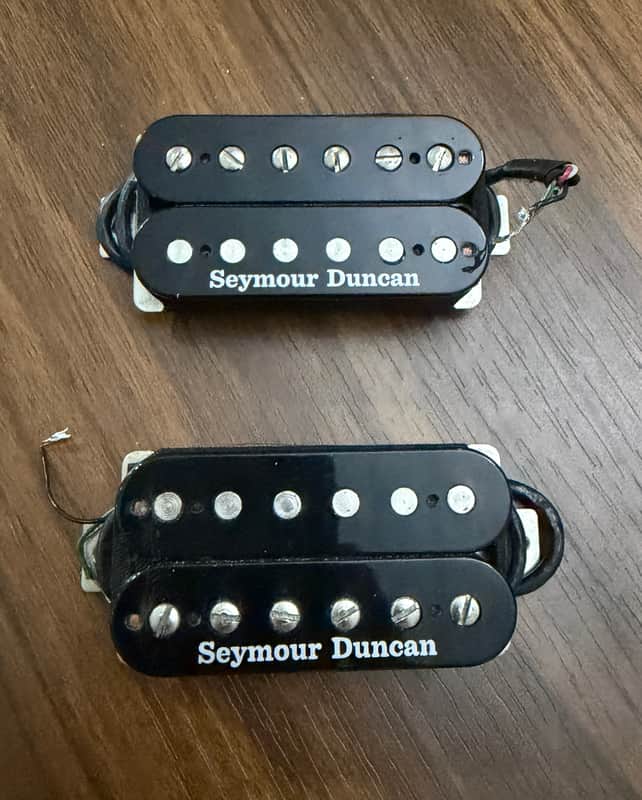 Seymour Duncan SH-4 and SH-2n Hot Rodded Humbucker Set 2010s - Black image 1