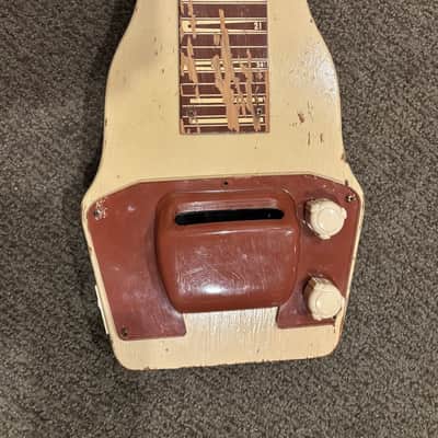 Gibson br-9 lap steel 1952 - cream #2 image 2