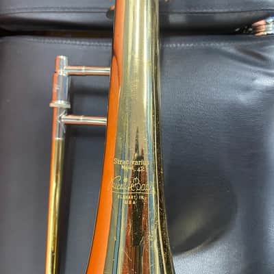 USED Bach Stradivarius 42 Tenor Trombone image 3