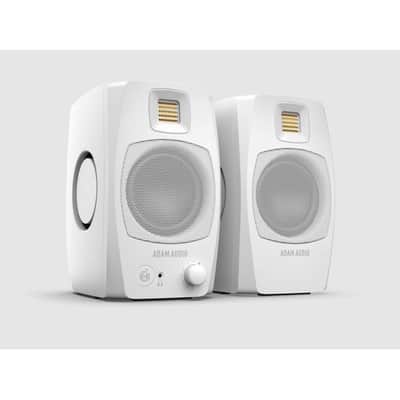 ADAM Adam D3V White (Pair) (Official Japanese Product) (Monitor Speakers) (Recording/DTM) (Desktop Monitor Speakers) (White) image 2