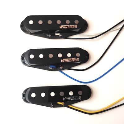 Wilkinson WHS Strat single coil pickup SET, high output. image 3