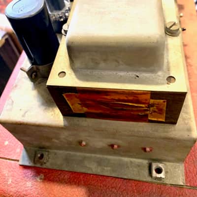 Marshall JMP 1992 Super Bass 100 Watts 1969 & Cabinet 1935 Red Half-Stack image 19