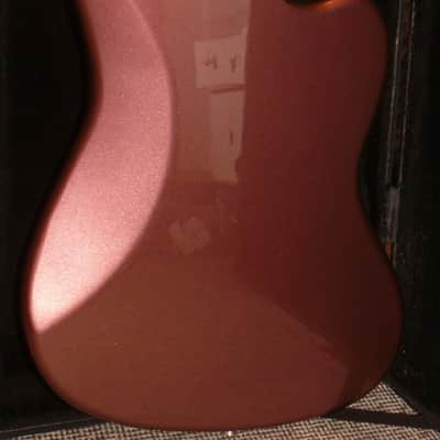 Fender Japan CIJ Q Jazzmaster Reissue Left-Handed MIJ JM66-96L Burgundy Mist MH image 8
