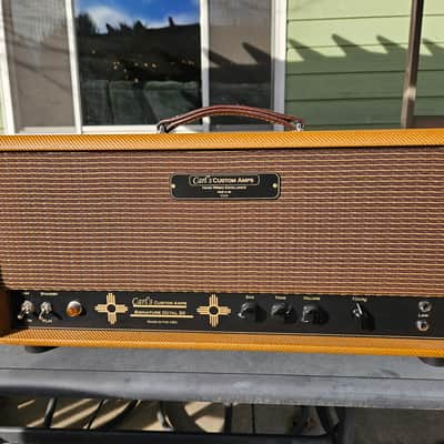 Carl's Custom Amps Signature Octal 30 Hand Wired USA Guitar Amp Head Boutique image 5