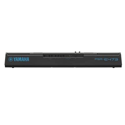 Yamaha PSRE473 Black 61-Key Touch-Sensitive Portable Keyboard PSR-E473 image 4
