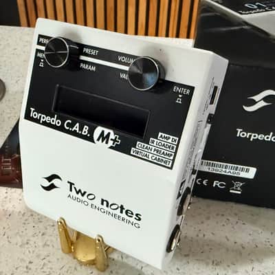 Two Notes Audio Engineering Torpedo C.A.B. M+ Amp DI / IR Loader / Virtual Cabinet Simulator w/ Box & PSU image 11