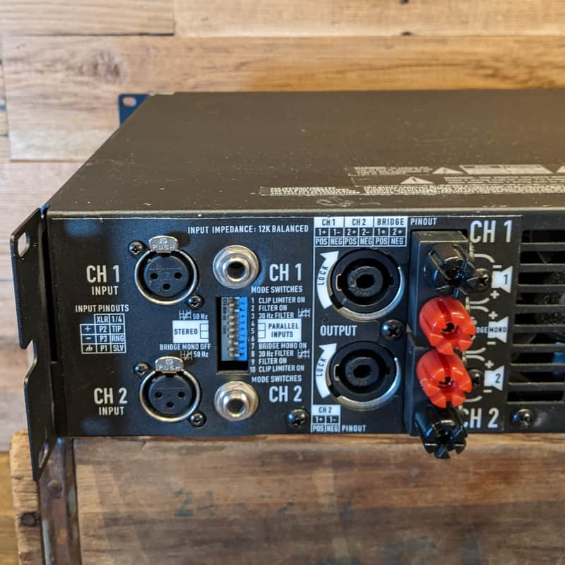 パワーアンプ PLX3002 900W＋900W QSC PLX3002 Power Amp | zZounds