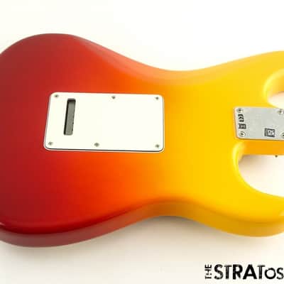 LEFTY Fender Player Plus Series, Stratocaster Strat LOADED BODY Tequila Sunrise image 2