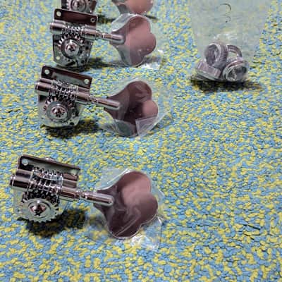 Unknown Vintage Bass Tuners 2010s - Chrome image 1