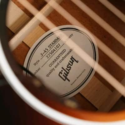 Gibson J-45 Standard 2025 - Vintage Sunburst image 7