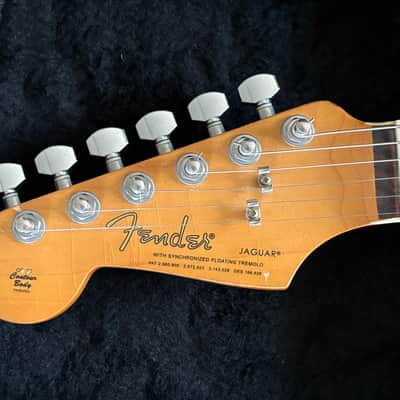 2012 Fender Kurt Cobain Road Worn Jaguar Left Hand Lefty + Case + Book + Extra Pickups Classic Player Jaguar Special HH Wiring image 4