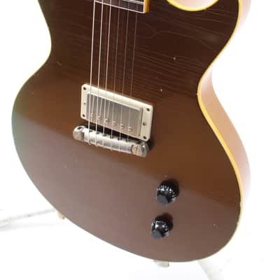 2024 Custom Handmade Les Paul Junior Standard korina goldtop image 3