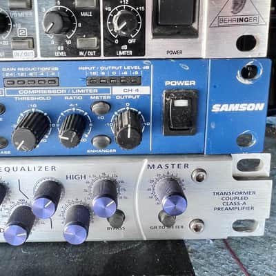 Samson S-Com 4 S Class 4-Channel Compressor/Gate 2010s - Blue image 3