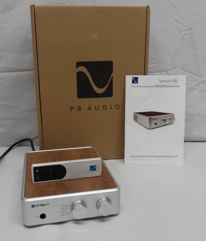 PS Audio Sprout100 Integrated Amplifier - Amp w/ Remote Manual & Original Box image 1