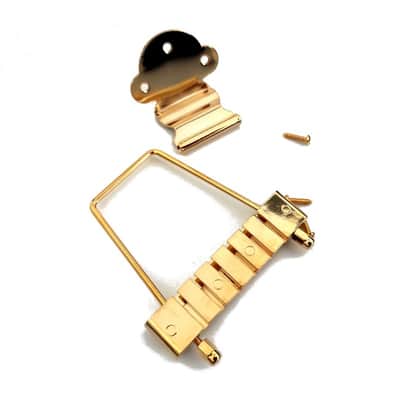 Short Gold Gibson 60s Tailpiece ES-335 Style image 8