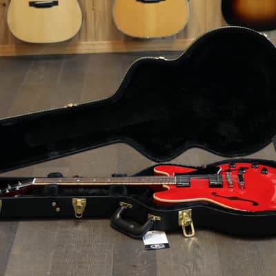 Minty! 2019 Heritage H-535 Semi-Hollow Electric Guitar Figured Cherry + OHSC image 22