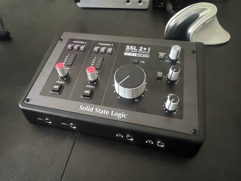Solid State Logic SSL2+ MkII USB Audio Interface 2024 - Present - Black image 1