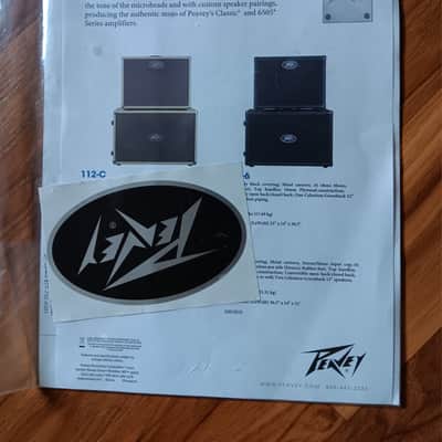 Peavey 212-6 50-Watt Mono/25-Watt Stereo 2x12 inch Cabinet ((with custom cover)) image 11
