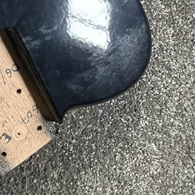 G&L Fullerton Deluxe ASAT Bass guitar body Jet Black image 3