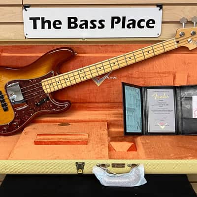 Fender Custom Shop 59 P Bass Special - New Old Stock - Honey Burst - 8.8 lbs - Serial #R147764 image 1
