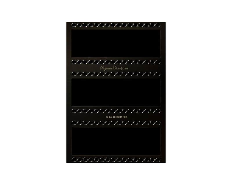 Abyss Devices 1U to 3U 18hp Adapter (Intellijel) - Black image 1