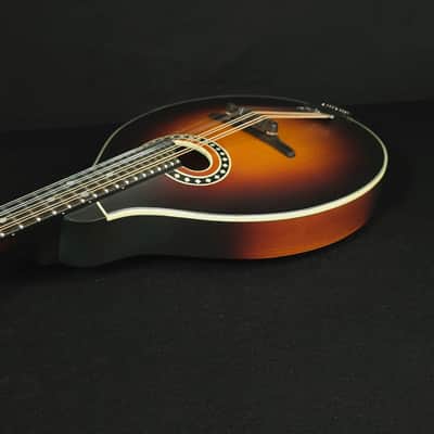 Eastman MD304E Electric A Style Oval Hole Electric K&K Mandolin with Bag image 14