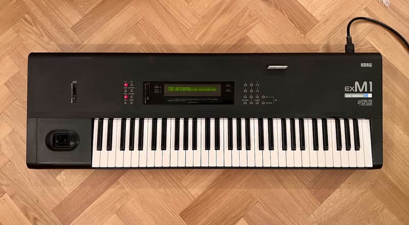 Korg M1 EX with rare MPC-0EX Card image 1