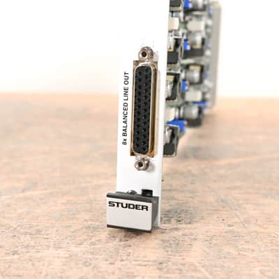 Studer 8-Channel Analog Line Out Card for D21m & D23m Modular I/O System CG01HA1 image 3
