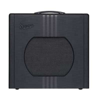 Supro Delta King 12 1 x 12-inch 15-watt Tube Combo Amp - Black and Black image 2