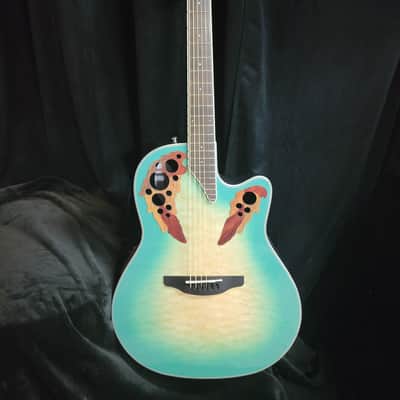 Ovation Celebrity Elite Plus CE44X-9B Mid-depth - Mintburst image 1