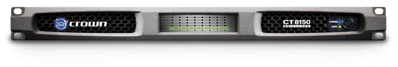 Crown CT8150 ComTech 8-Channel Rackmount 125-Watt Power Amp image 1