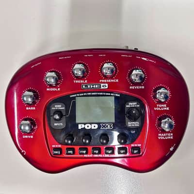 Line 6 PodX3 2002 - Rouge image 1