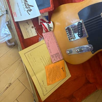 Fender American Vintage '52 Telecaster (1991) – Japanese Tahara Distribution | Full Case Candy & Extra Parts Included image 3
