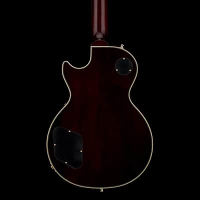 Epiphone Jerry Cantrell "Wino" Les Paul Custom (2023) - Dark Wine Red #29288 with Original Hard Case image 4